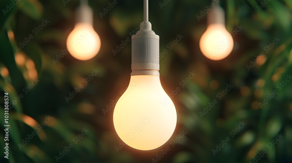 Sustainable Lighting Plant Producing Biodegradable Bulbs for Eco Friendly Homes
