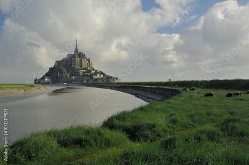 Mont Saint-Michel, May 2005, Sheep Path, France / モンサンミッシェル 2005年５月 羊 道 フランス