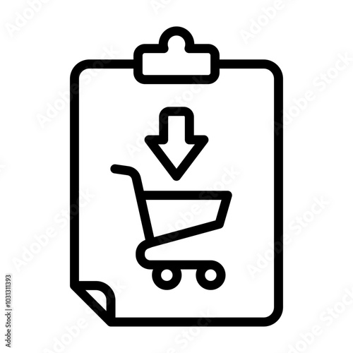 Purchase Order Icon