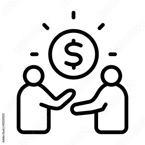 Price Negotiation Icon