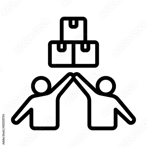 Vendor Collaboration Icon