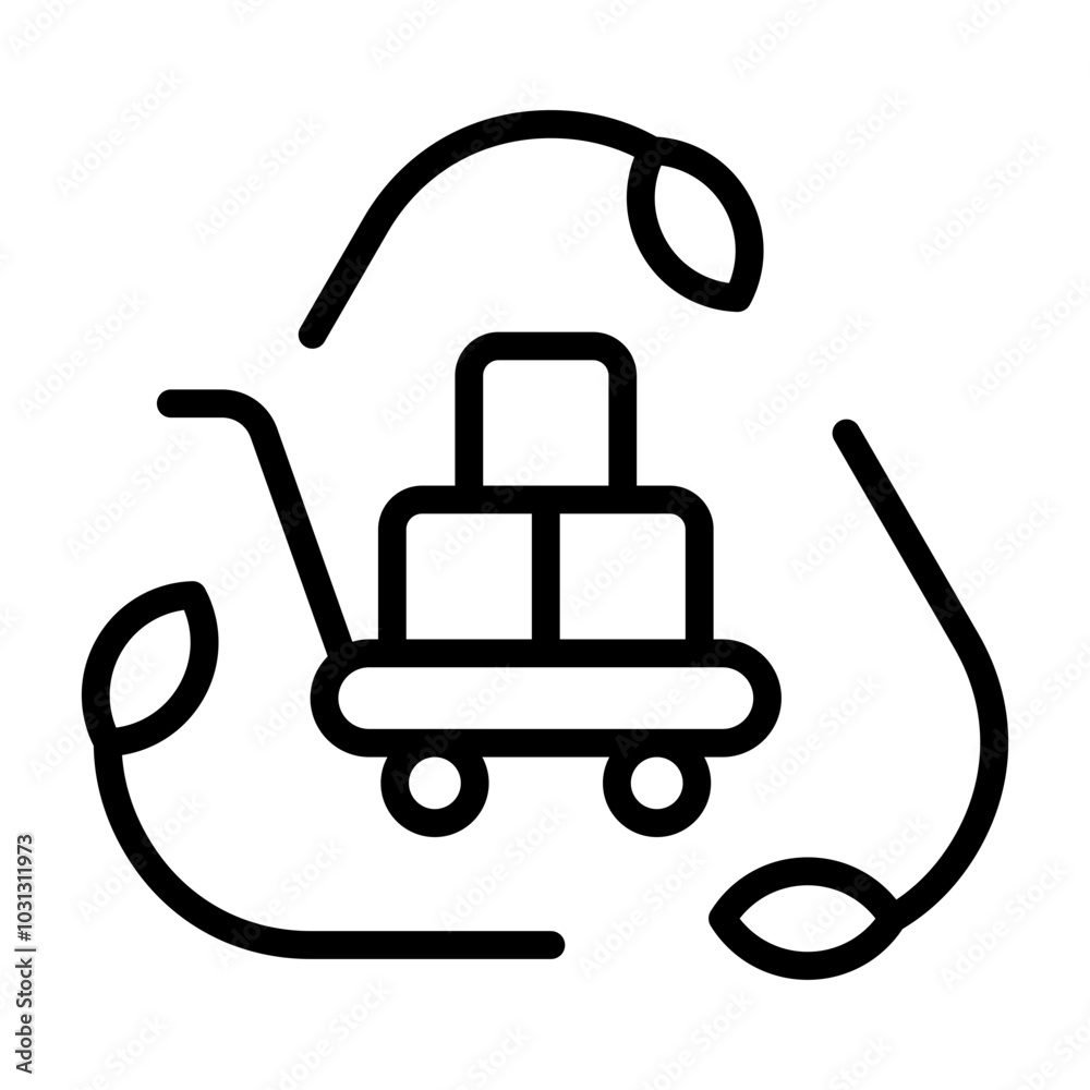 Sustainable Procurement Icon Sustainable Procurement Icon