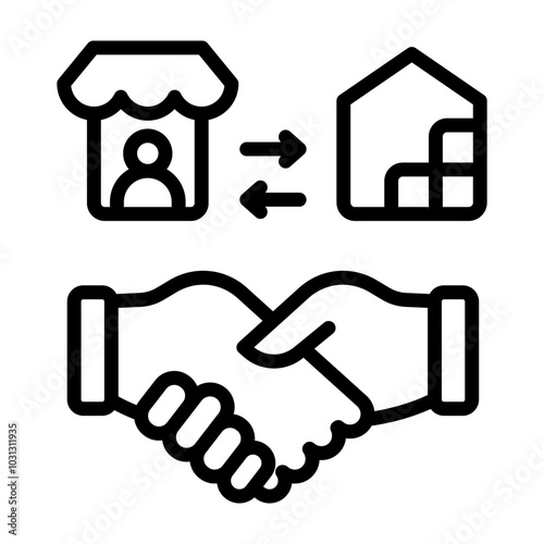 Supplier Relationship Management Icon