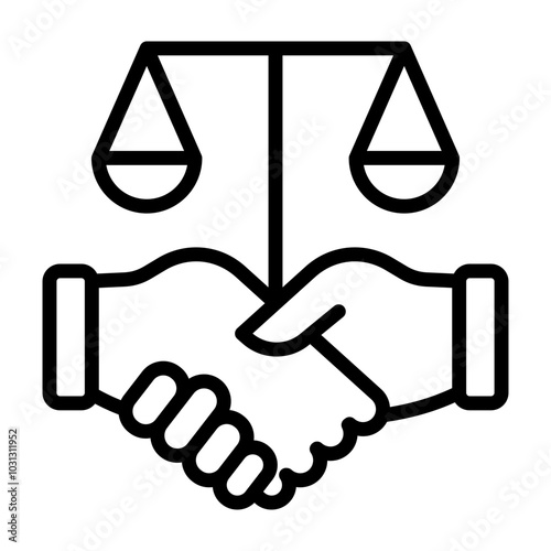 Dispute Resolution Icon