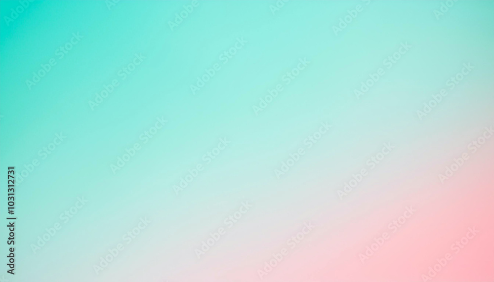 Serene Aqua to Rose Gradient: A calming blend of pastel teal and soft pink hues, creating a tranquil and dreamy atmosphere. Perfect for backgrounds.