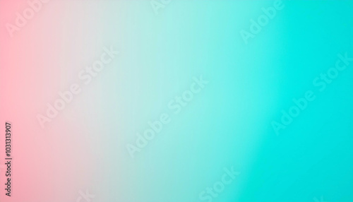 Serene Pastel Hues: A Soothing Gradient of Pink to Turquoise. Perfect for calming backgrounds or design inspiration.