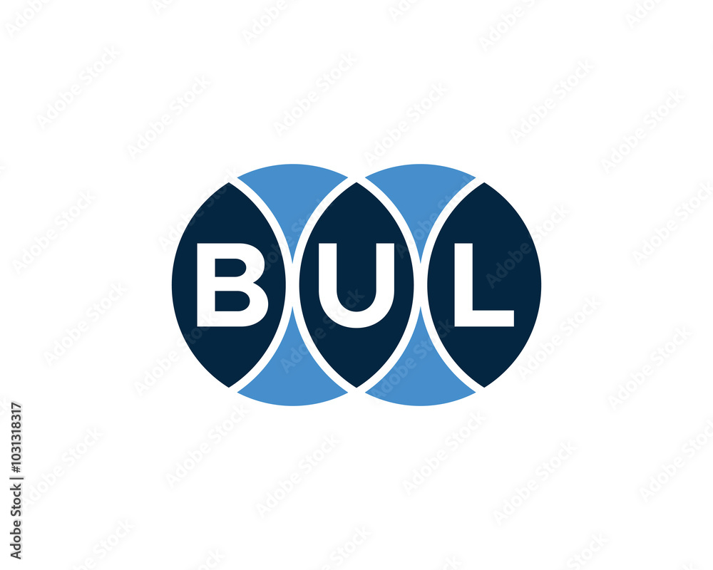 BUL logo design vector template. BUL BUL logo design vector template. BUL
