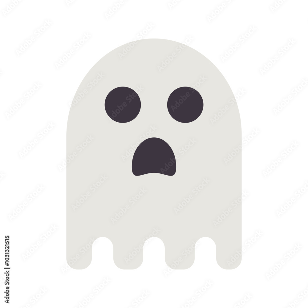 Ghost, Halloween, horror and Scary Flat Icon Ghost, Halloween, horror and Scary Flat Icon