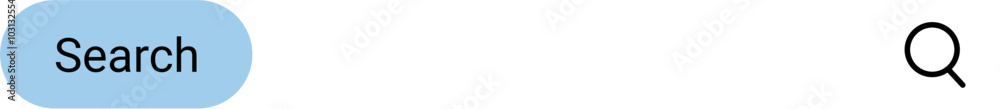 Search bar illustration Search bar illustration