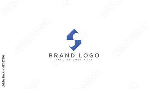 Free Download S logo design vector template design for brand. - GFXLoad