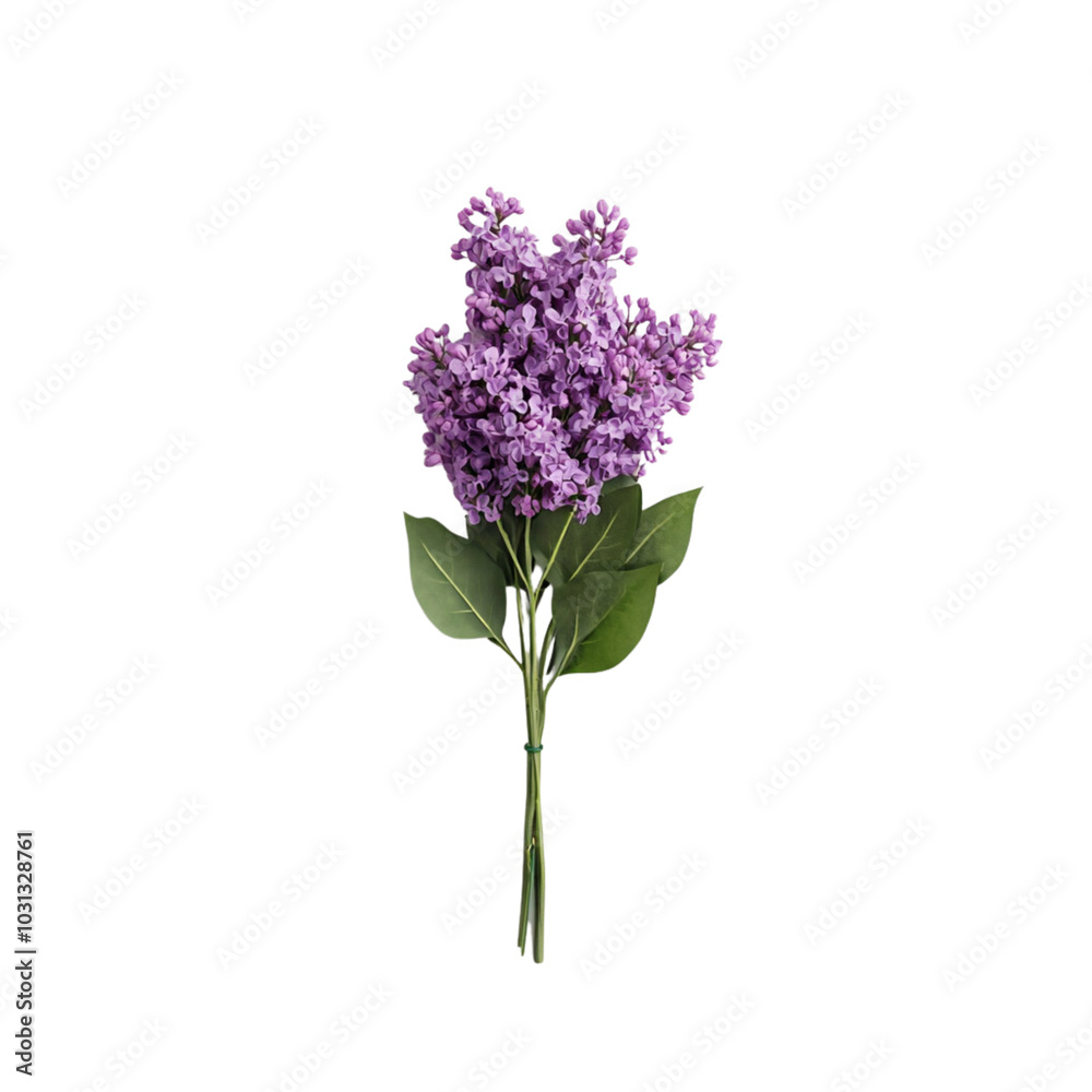 Fototapeta premium a Lilac flower isolated