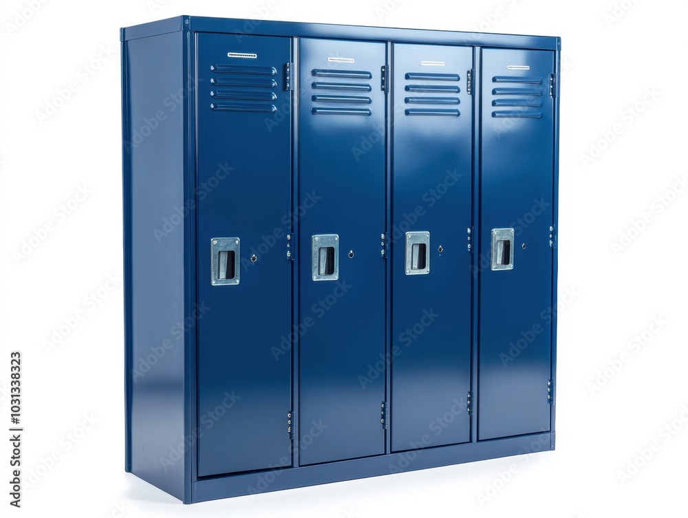 Blue School Lockers. Blue School Lockers.