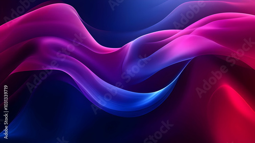 Abstract waves of color creating a dynamic, fluid visual effect.