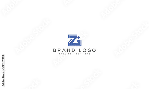 Free Download ZG logo design vector template design for brand. - GFXLoad