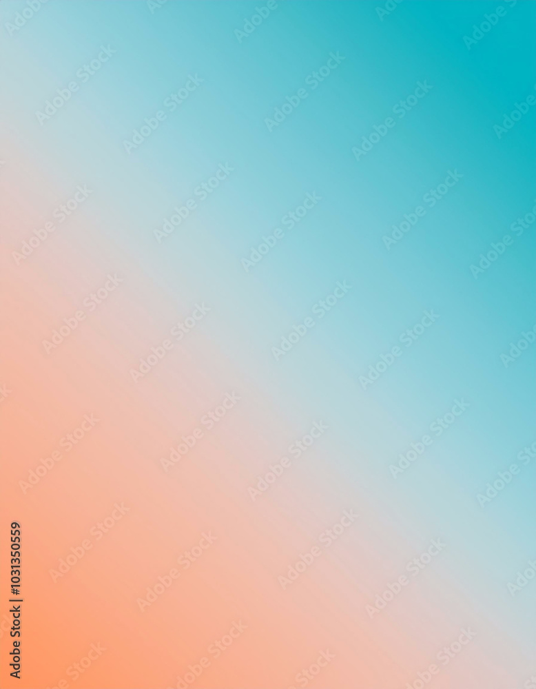Serene Aqua and Peach Gradient: A calming blend of pastel hues, perfect for minimalist designs and peaceful backgrounds. Ideal for websites, presentations, and more! Serene Aqua and Peach Gradient: A calming blend of pastel hues, perfect for minimalist designs and peaceful backgrounds. Ideal for websites, presentations, and more!