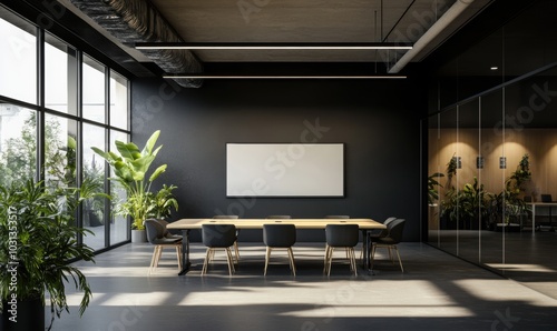 Modern Office Meeting Room.