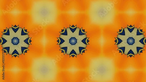 Kaleidescope motion pattern background