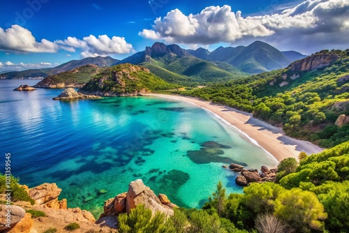 Delta du Fango Beach: A Hidden Gem in Corsica's Lush Green Mountains