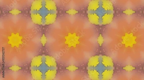 Kaleidescope motion pattern background