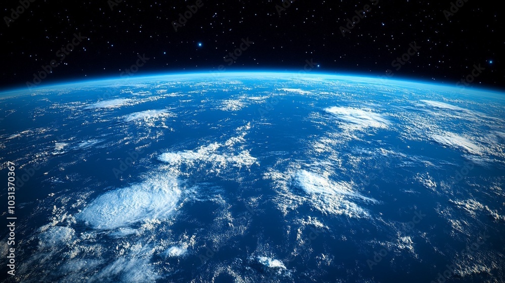 Breathtaking View of Earth from Space Breathtaking View of Earth from Space
