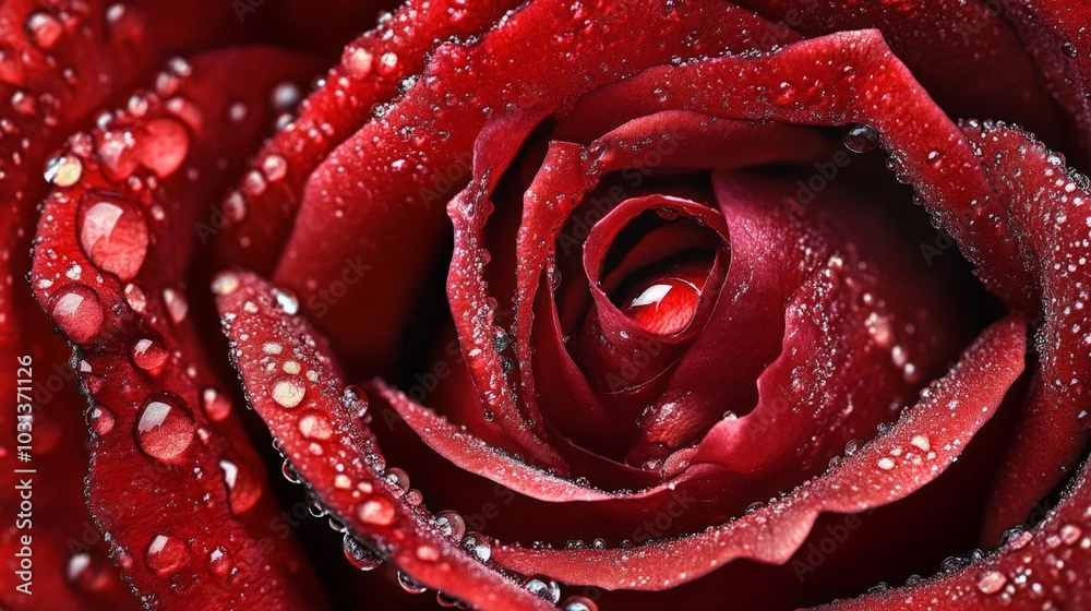 A highly detailed close-up of a rose in full bloom, with every petal, dew drop, and texture of the flower captured in high definition. A highly detailed close-up of a rose in full bloom, with every petal, dew drop, and texture of the flower captured in high definition.
