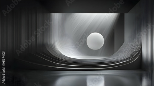 Abstract scene with a float...