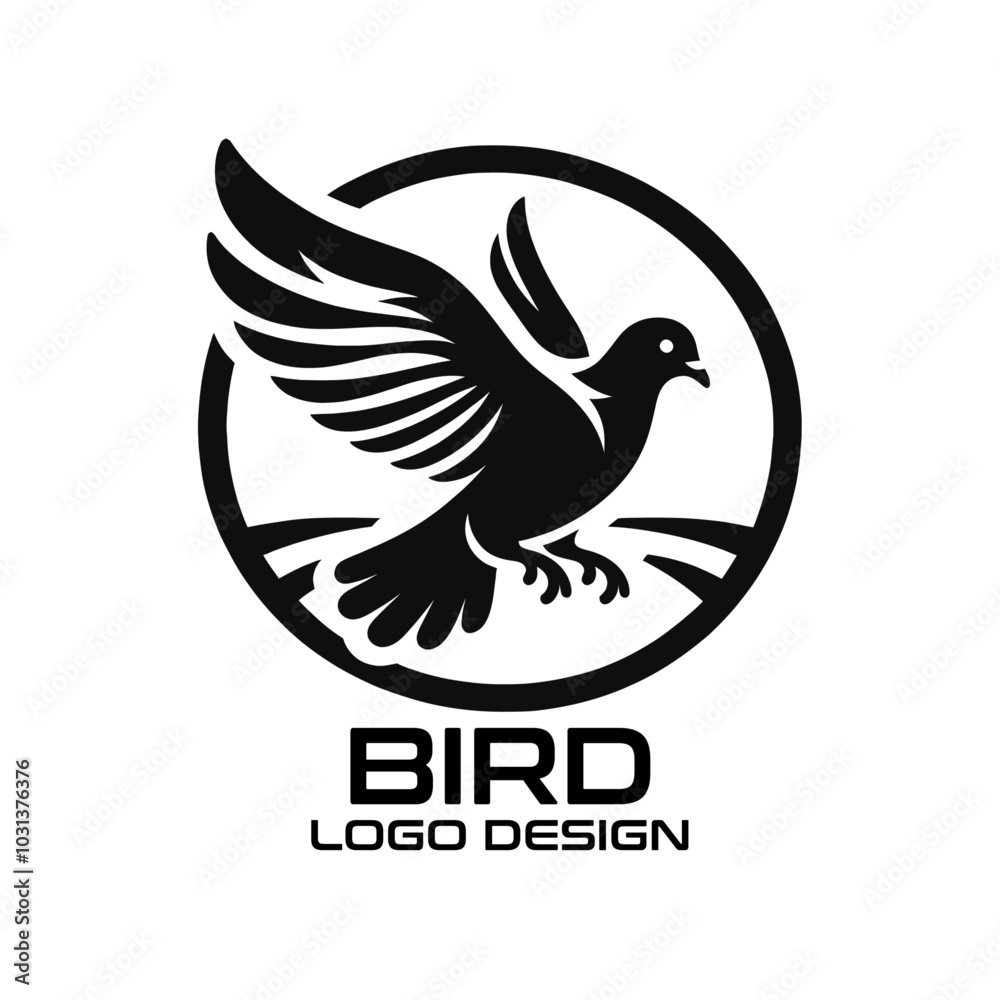 Obraz premium Bird Vector Logo Design
