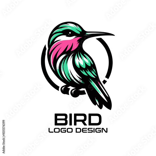 Bird Vector Logo Design photo