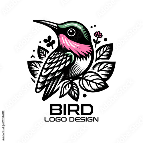 Bird Vector Logo Design photo
