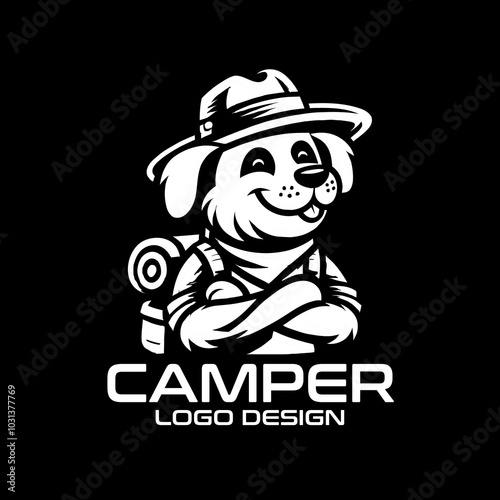 Camper Vector Logo Design