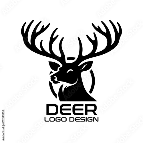 Deer Vector Logo Design