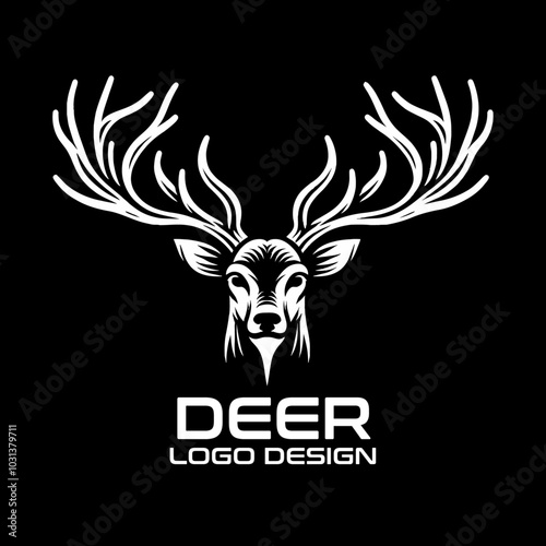Deer Vector Logo Design
