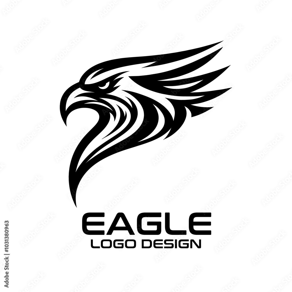 Eagle Vector Logo Design Eagle Vector Logo Design
