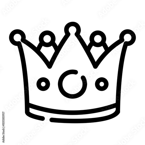 crown Line Icon