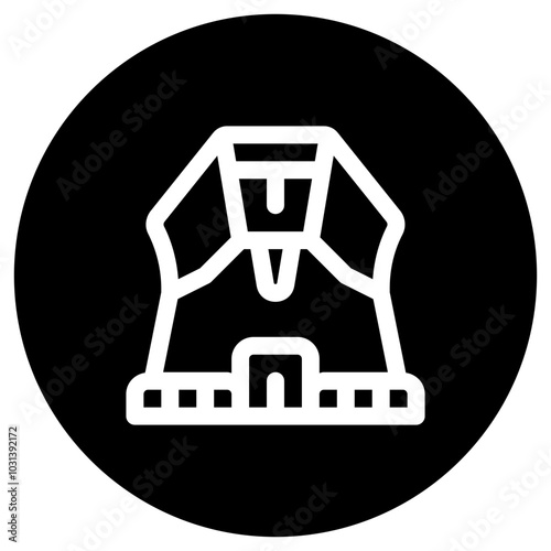 Editable statue, sculpture vector icon. Landmark, monument, culture, building, architecture. Part of a big icon set family. Perfect for web and app interfaces, presentations, infographics, etc