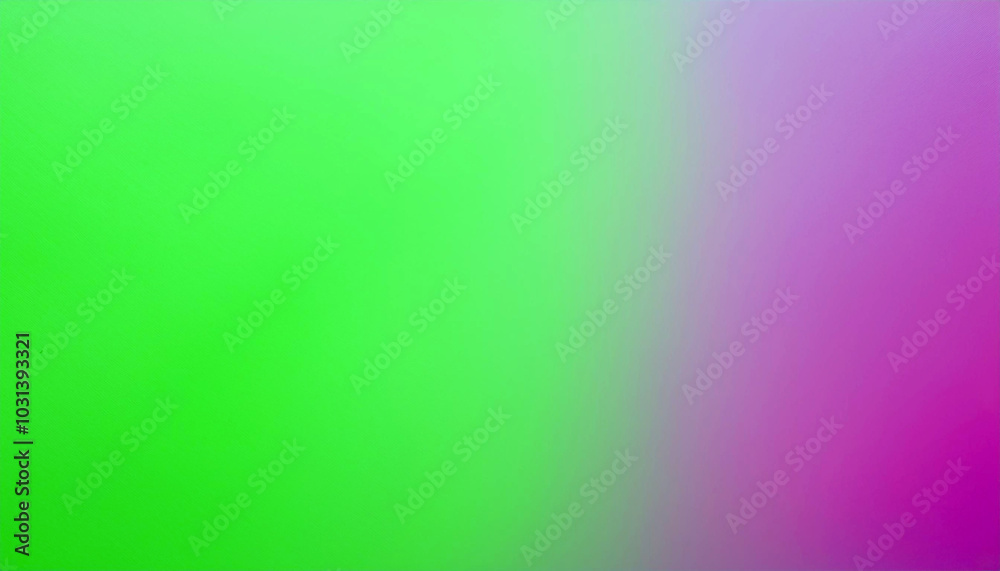 Fototapeta premium Vibrant Green to Magenta Gradient: A captivating blend of colors creating a dynamic visual experience. Perfect for backgrounds!