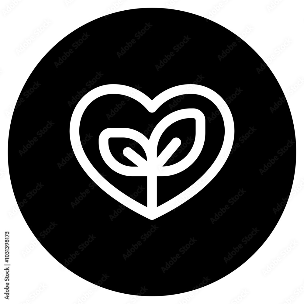 Editable love nature, eco-friendly, environment care, ecology vector icon. Part of a big icon set family. Perfect for web and app interfaces, presentations, infographics, etc Editable love nature, eco-friendly, environment care, ecology vector icon. Part of a big icon set family. Perfect for web and app interfaces, presentations, infographics, etc