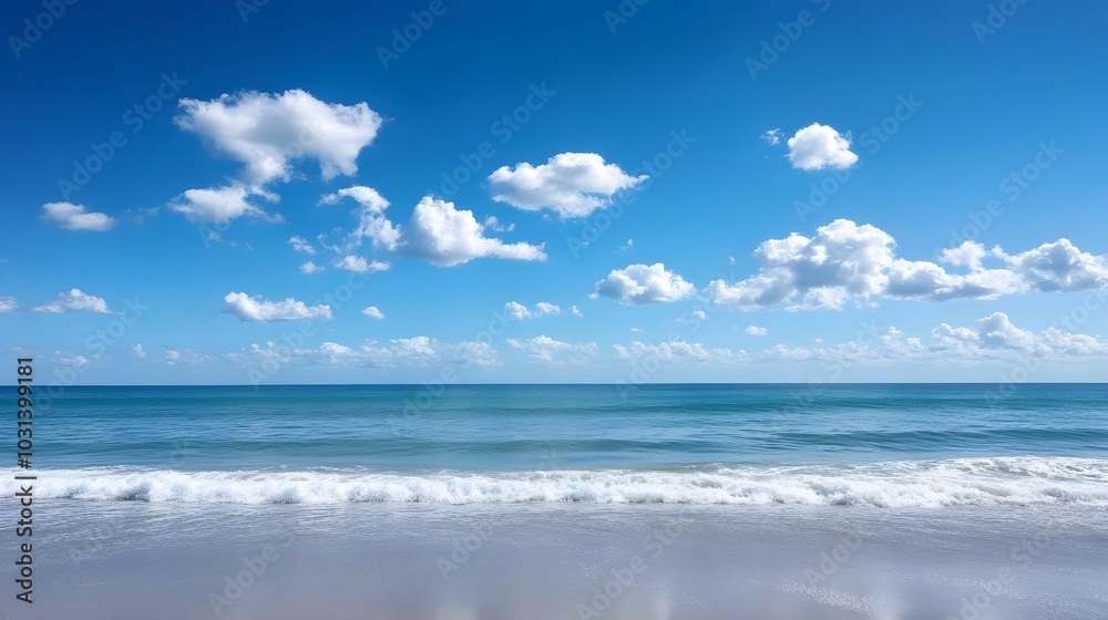 Clear Blue Sky with White Clouds Clear Blue Sky with White Clouds