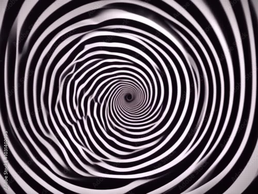 spiral circle that creates a hypnotic effect spiral circle that creates a hypnotic effect