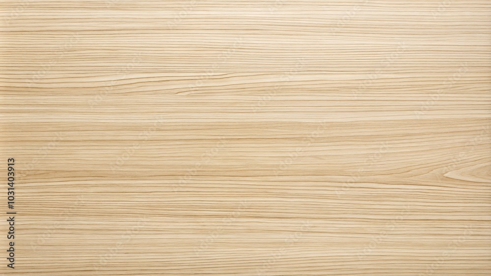 Natural Wood Grain Texture With Subtle Variations in Light and Dark Tones, Creating a Visual Rhythm