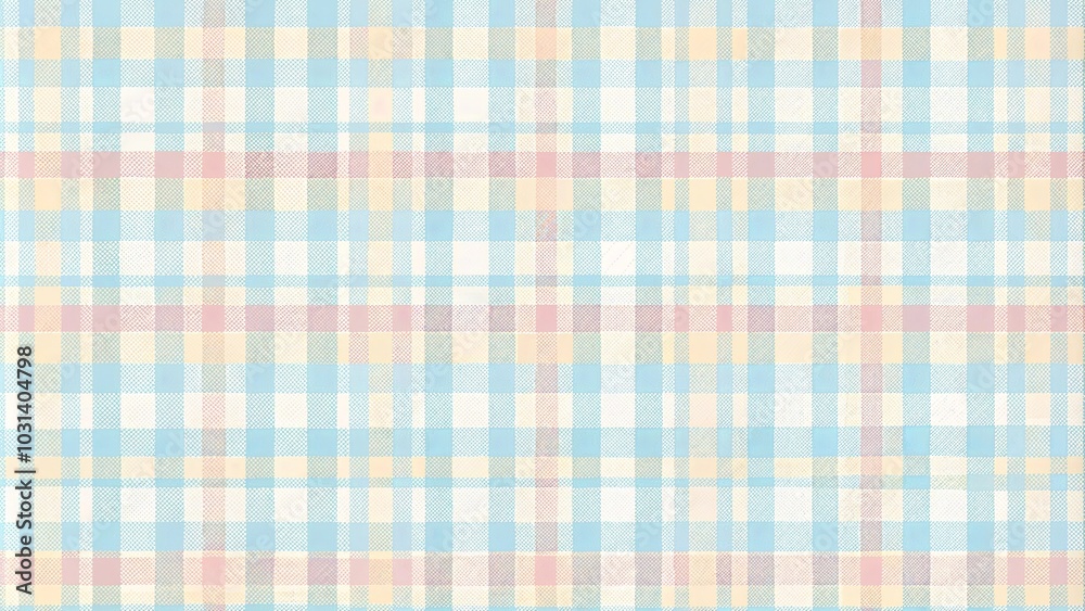 Interlocking Grid of Pastel Hues A Seamless Pattern of Delicate Blue, Yellow, and Pink Squares Interlocking Grid of Pastel Hues A Seamless Pattern of Delicate Blue, Yellow, and Pink Squares