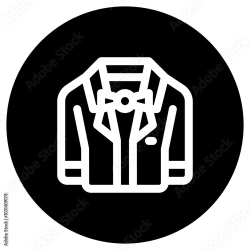 Editable wedding suit vector icon. Wedding, valentine, love, celebration. Part of a big icon set family. Perfect for web and app interfaces, presentations, infographics, etc