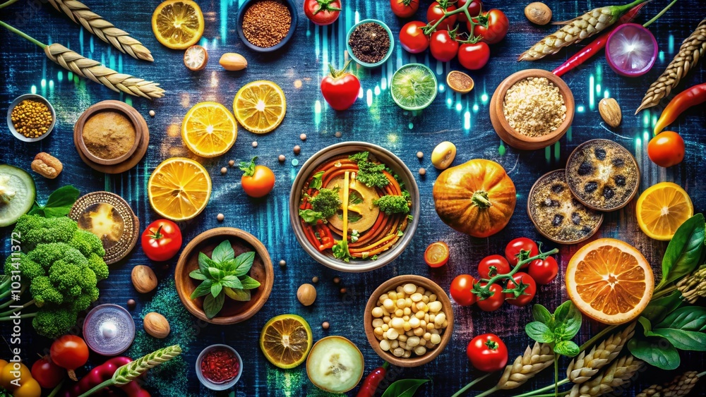 Food Photography Featuring Bitcoin Digital Wallet and Cryptocurrency Exchange Concepts Food Photography Featuring Bitcoin Digital Wallet and Cryptocurrency Exchange Concepts