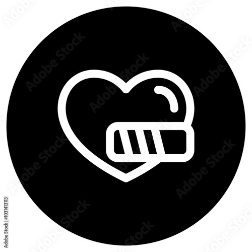 Editable life, heart, health point vector icon. Video game, game elements. Part of a big icon set family. Perfect for web and app interfaces, presentations, infographics, etc