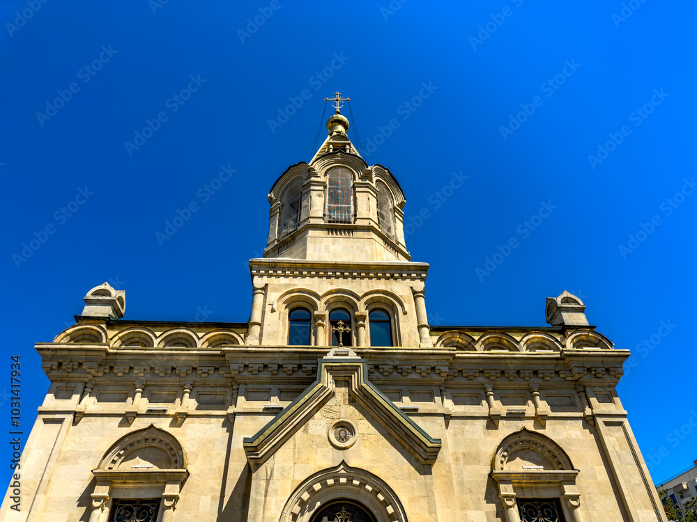 Obraz premium The Holy Myrrh Bearer Women Cathedral built in 1909 in Baku, capital of Azerbaijan.