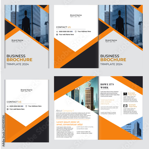 brochure 3,Vector modern trifold brochure template,Photo template vector design for brochure annualreport magazine poster corporate,Photo a series of brochures with the name of the city,Photo a series