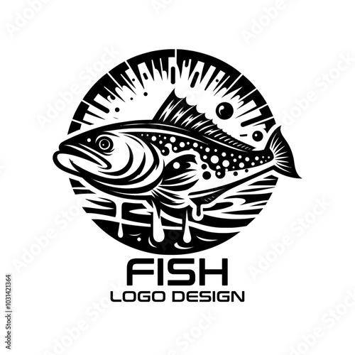 Fish Vector Logo Design