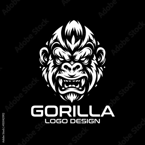 Gorilla Vector Logo Design