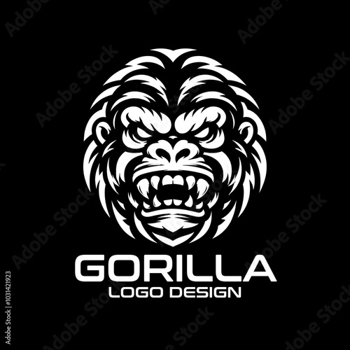 Gorilla Vector Logo Design