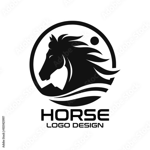 Horse Vector Logo Design